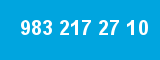 983 217 27 10 983 217 27 10